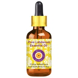Deve Herbes Pure Labdanum Steam Distilled Essential Oil with Glass Dropper - 5ml-4
