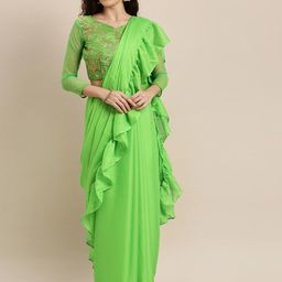 Mitera Sequinned  Saree-13
