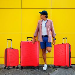 Skybags Set Of 3 Vertex Hard-Sided Trolley Suitcase-10