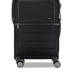 Samsonite Black Solid Padded Cabin Trolley Suitcase-42