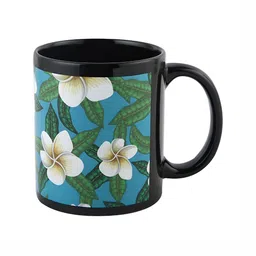 PENTADECO Blue & Green Printed Ceramic Glossy Mugs Set of Cups and Mugs image 2
