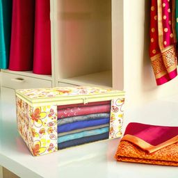 Kuber Industries Cream-Coloured Set of 6 Regular Drawer Organiser Organisers image 3