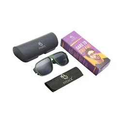Eyejack Unisex Wayfarer Sunglasses with Polarised and UV Protected Lens image 4