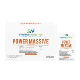 Steadfast Nutrition Power Massive Gainer - 30 Sachets- Chocolate Flavour-38