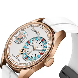 DOUBLERUN Unisex Dial & Bracelet Style Straps Analogue Chronograph Watch H05N19039 image 3