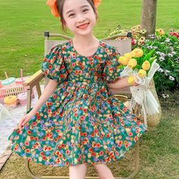 LULU & SKY Floral Print Fit & Flare Dress-picture-17