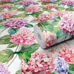 DeCorner White & Pink Printed Self Adhesive Wall Designer Sticker-picture-32