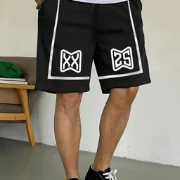 TRIPR Men Printed Fashion Regular Fit Shorts-image-84
