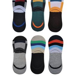 VOICI Loafer No-Show Invisible Socks Pack of 6-image-50