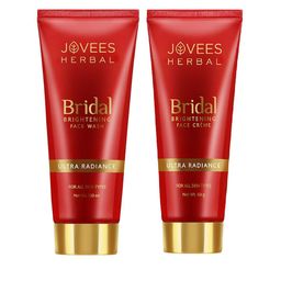 Jovees Bridal Face Wash - 120 ml & Bridal Creme - 60g Combo-42