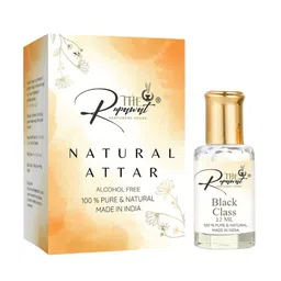 THE RUPAWAT Perfumery House Black Class 100% Natural & Pure Alcohol Free Attar - 12 ml-image-84