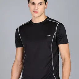 PROWL by Tiger Shroff Men Solid Round Neck T-shirt-image-72