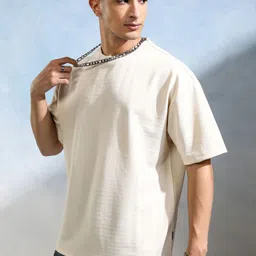 HIGHLANDER Men Drop-Shoulder Sleeves T-shirt-image-89