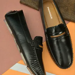 Provogue Men Round Toe Loafers-image-93