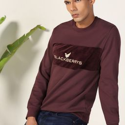 Blackberrys Men Typography Printed Cotton Sweatshirt-image-4