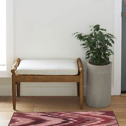 MODEFE Brown Abstract Anti-Skid Nylon Carpet-26