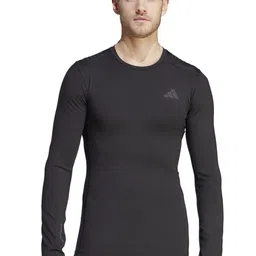ADIDAS Men Striped Round Neck Slim Fit T-shirt-image-52