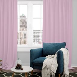Parda Online Pink Black Out Long Door Curtain-image-85