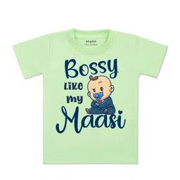 Arvesa Kids Printed Raw Edge T-shirt-image-43