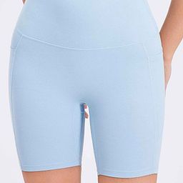 LULU & SKY Women Skinny Fit High-Rise Sports Shorts-picture-32