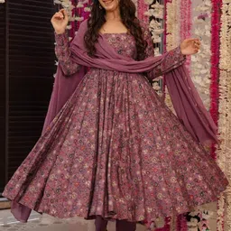 Anni Designer Women Floral Printed Kurta with Trousers & Dupatta-image-73