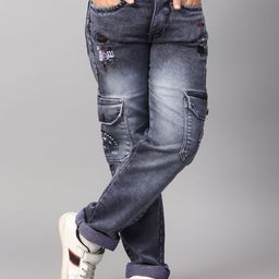 Killer Boys Mildly Distressed Heavy Fade Jeans-21