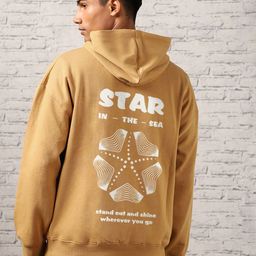 NOBERO Men Oversized Printed Hooded Sweatshirt-image-80