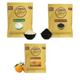 Online Quality Store Set Of 3 Natural Mask Powder-16
