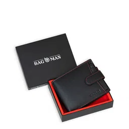 BAGMAN Men Leather Two Fold Wallet-picture-16