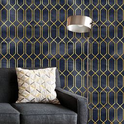 ArtzFolio Printed UV-Resistant Anti-Bacterial Geometric Pattern0 Peel & Stick Wallpaper-image-29