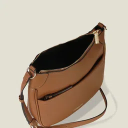 Accessorize PU Structured Sling Bag with Quilted image 3