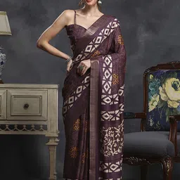 Mitera Bagh Zari Silk Blend Sungudi Saree-picture-16