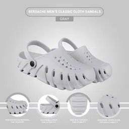 BERSACHE Men Open Toe Flats image 2
