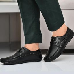 Overstar Men Black Casual Shoes-image-28