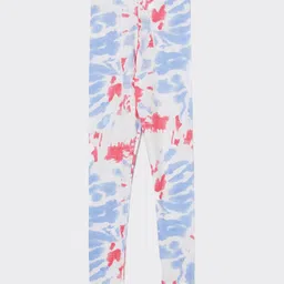 Fame Forever by Lifestyle Girls Abstract Printed Cotton Mid-Rise Ankle-Length Leggings-image-18