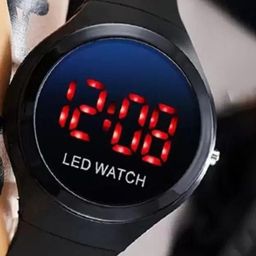 TARIDO Men Printed Dial & Textured Straps Digital Watch APL_DIGITAL_BLACK01-15