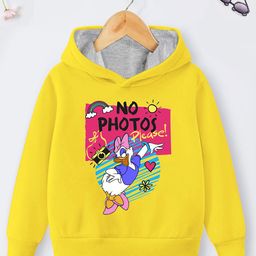 Disney By Miss and Chief Girls Printed Hooded Sweatshirt-image-42