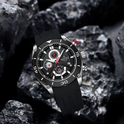 Naviforce Men Dial & Straps Analogue Multi Function Watch NF8038 SBB-1