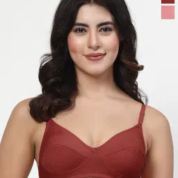 LILY Women Manoop Pack of 2 Everyday Full Coverage Non Padded Bra-picture-10