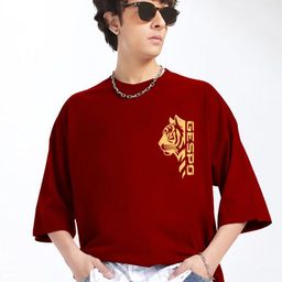 AUSK Men Printed Pure Cotton T-shirt-image-98