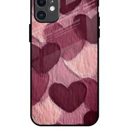 QRIOH Geometric Printed iPhone 11 Back Case Mobile Accessories-image-75