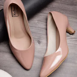 NATSHUZ Women Kitten Pumps-33