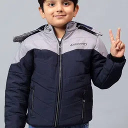 BAESD Boys Colourblocked Padded Jacket with Patchwork-image-35