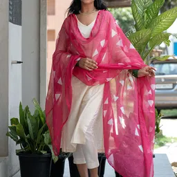 Ushvii Printed Pure Cotton Dupatta-picture-23