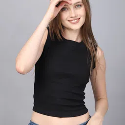 SWISHIN Women Ribbed Cotton Crop Top-picture-45