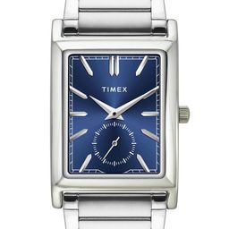 Timex Men Brass Dial & Stainless Steel Bracelet Style Straps Analogue Watch TW000L523-40
