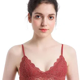 LULU & SKY Floral Bra Medium Coverage Lightly Padded-picture-18