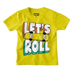 BONKIDS Boys Typography Printed Applique T-shirt-image-46