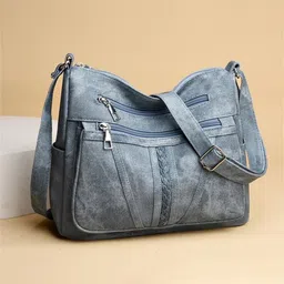 DressBerry PU Structured Handheld Bag with Quilted-10