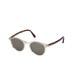 Tom Ford Men Round Sunglasses with UV Protected Lens-image-46